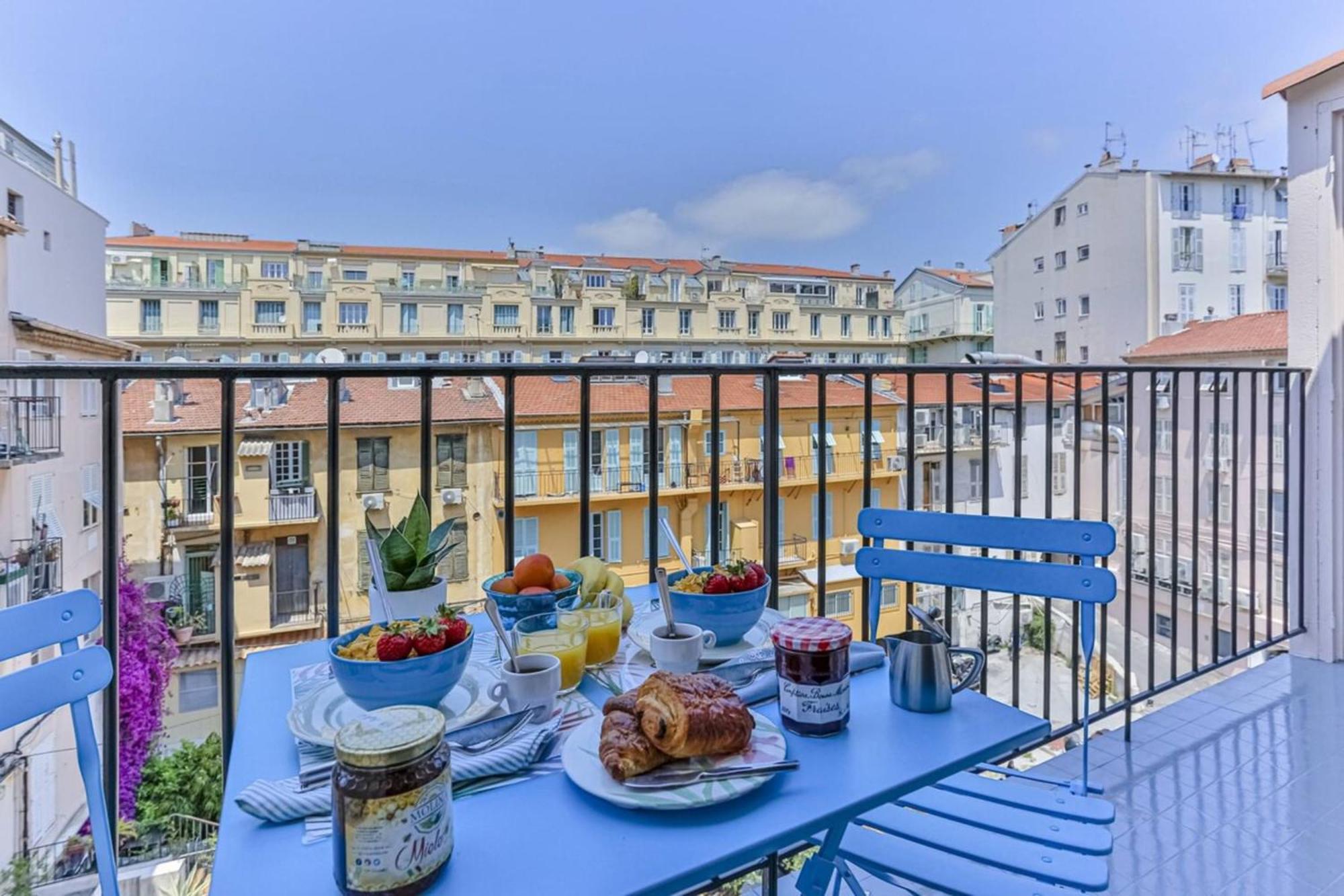 Massena Cours - Terrasse - Zone Pietonne Nice Exterior foto